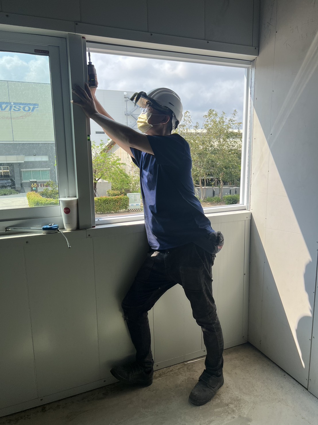 台南科技園區廠房外框出貨安裝