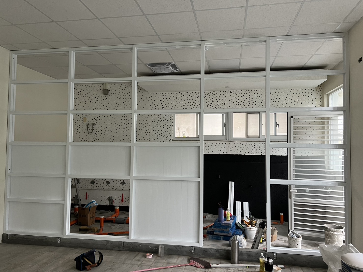 台南幼兒園隔間安裝工程